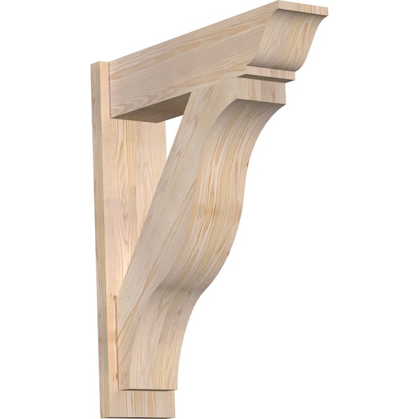 Ekena Millwork Funston Traditional Smooth Outlooker, Douglas Fir, 7 1/2"W x 28"D x 34"H OUT08X28X34FST01SDF - main
